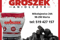 Ekogroszek luz 27/26MJ 3% popiołu!!GWARANCJA