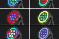 Reflektor LED PAR 7x10W RGBW Ring 48 LED Pilot