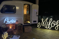 FotoPrzyczepa Fotobudka 360 FotoLustro Napis