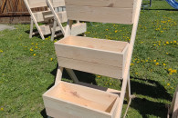 Kwietnik ogrodowy drewniany