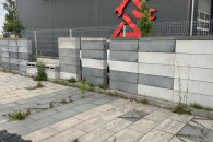 Bloczki ogrodzeniowe z ekspozycji