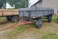 Przyczepa do zboża autosan D 50 6 ton sztywna