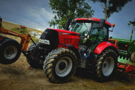 usługi rolnicze, orka, siew, zbiór kukurydzy