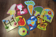 Zabawki dla dzieci klocki, puzzle, układanki
