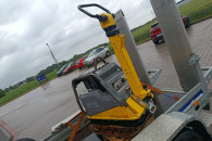 Zagęszczarka wacker 500kg do wynajęcia