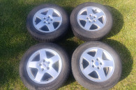 Alufelgi 15'' 5x108 z oponami 195/65/R15